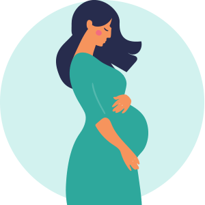 Pregnant mother