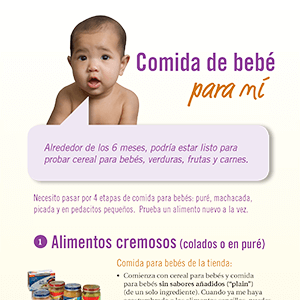 Comida de Bebé Para Mí
