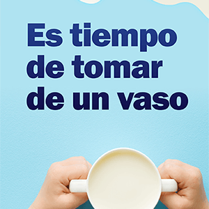 ¡Es tiempo de tomar de un vaso!